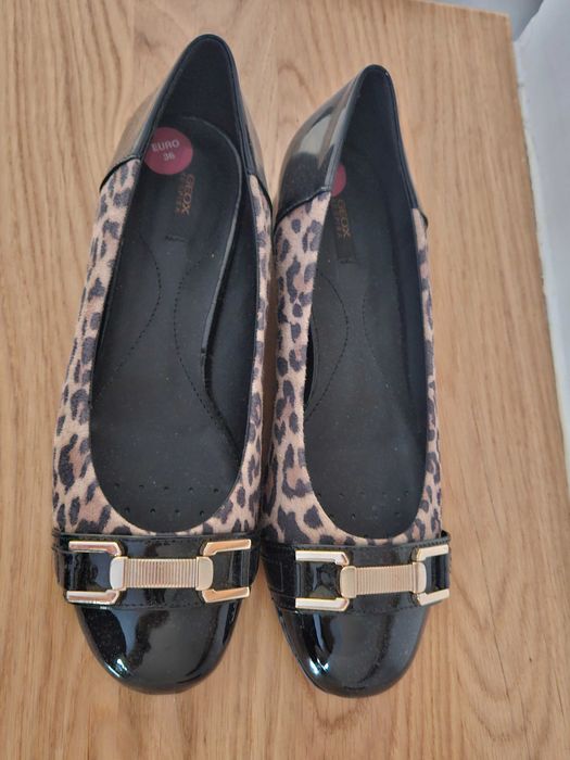 Buty pantofle baleriny podwyższane geox rozmiar 36
