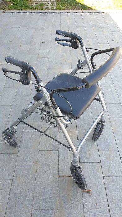 Chodzik  czterokołowy RF615 Wózek Reha Fund Denver Premium
