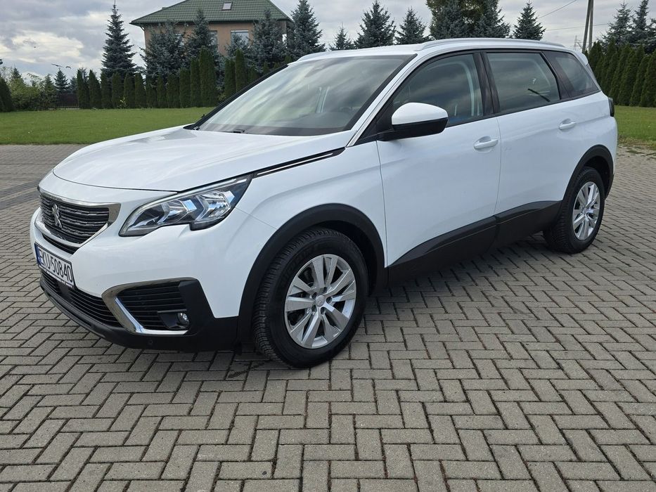 Peugeot 5008 1,2Turbo benz. 7 Foteli.Klimatronic 2 str. Navigacja.Serwis.OKAZJA