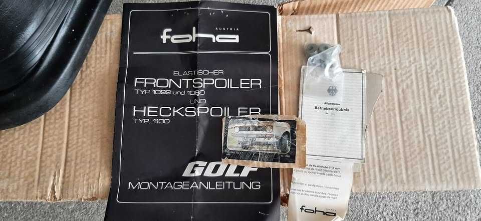 Spoiler Lip FOHA VW Golf 1