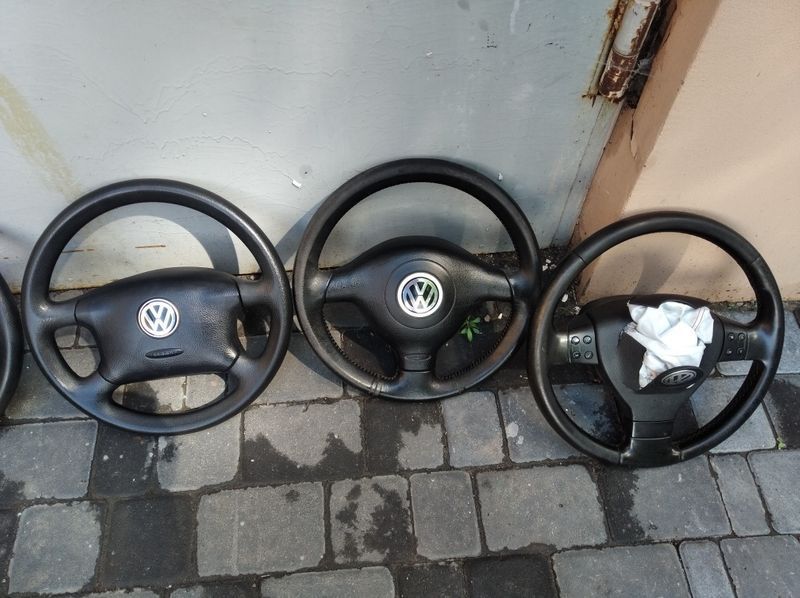 Руль airbag VW Passat B5 B6 B7 Golf 4 5 Audi шлейф