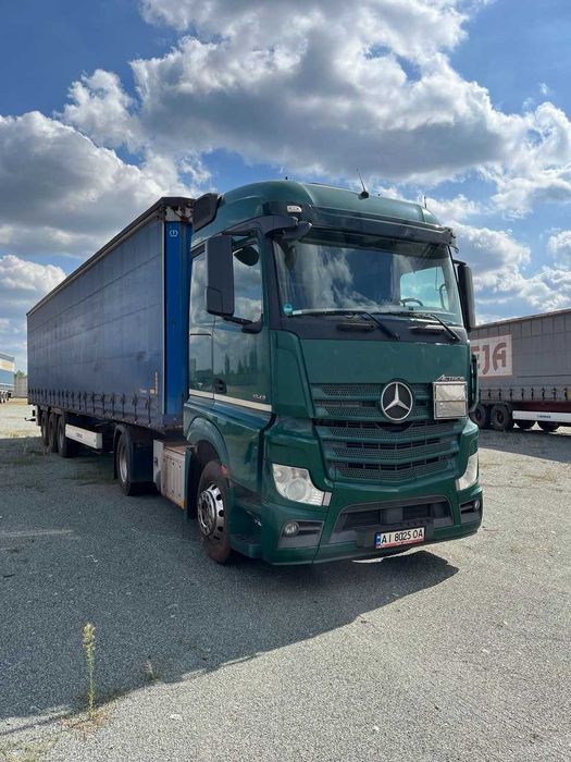 Комплект Mersedes-Benz Actros 1843 2015 + Krone SD 2012