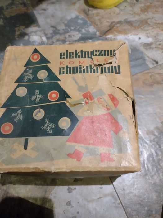 Lampki choinkowe PRL