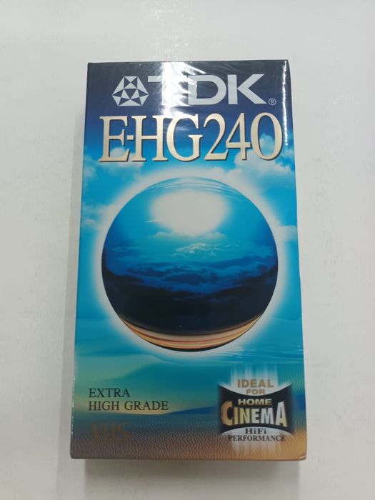Nova - Cassete VHS TDK EHG240 Extra High Grade