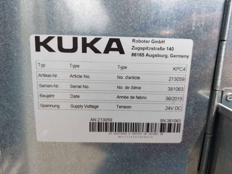 Ramię robotyczne KUKA KR210 R2700 PRIME QUANTEC KRC4 2015r. FANUC ABB