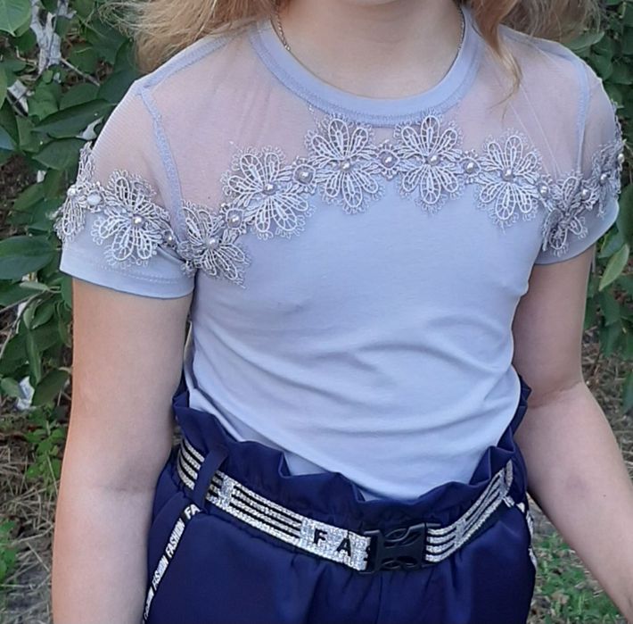 Блузки для девочки