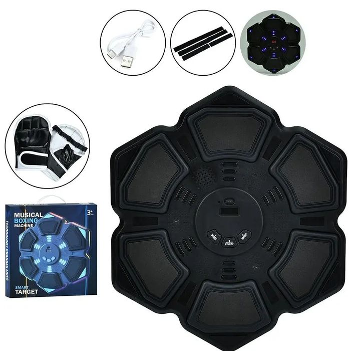 Настінна боксерська мішень / Інтерактивна груша для боксу з Bluetooth