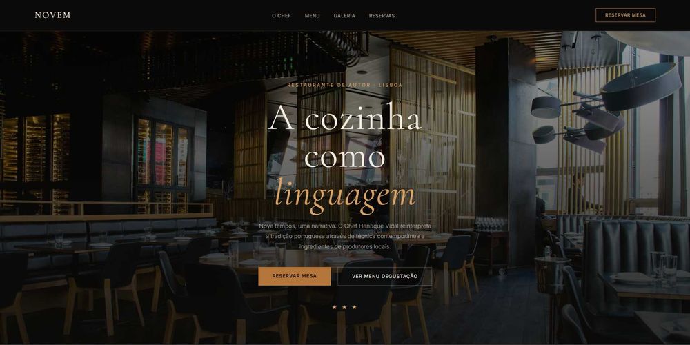 Criação de websites profissionais para negócios
