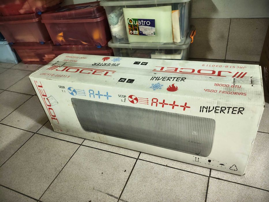 AR CONDICIONADO "JOCEL" 18.000 BTU's  (novo) - SALDO (urgência)