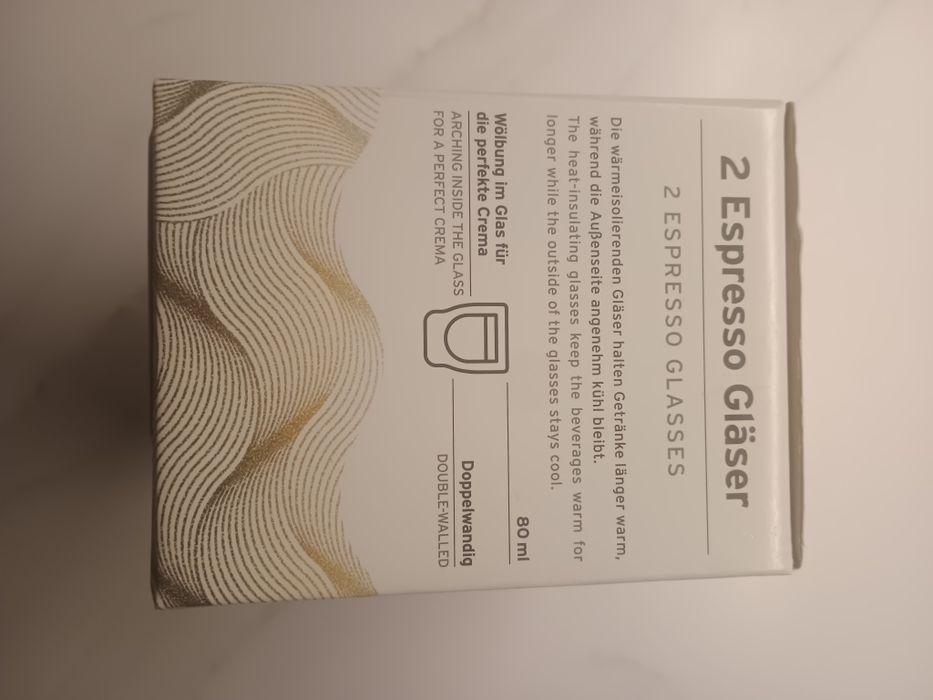 Szklanki espresso Tchibo 4 szruki