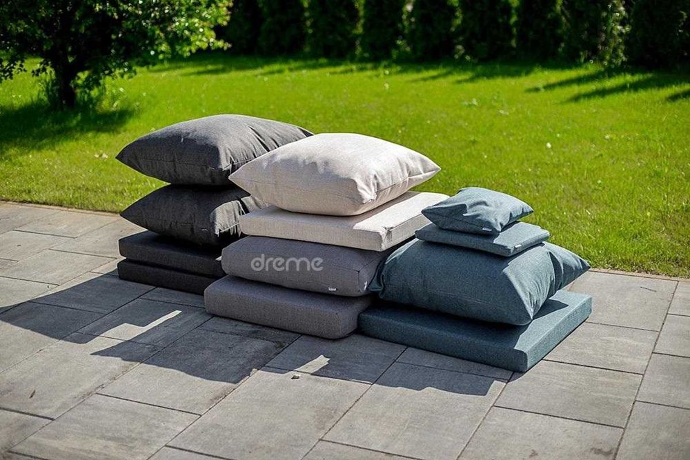 Poduszki ogrodowe materace na wymiar poszewki pokrowce poduchy