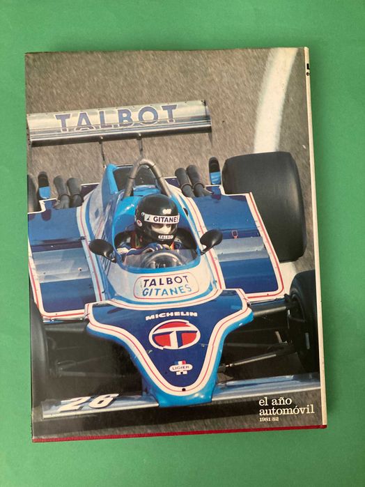 Livro El año automovil 1981/1982 Com muitas fotografias