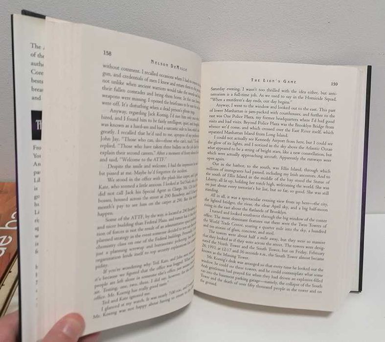 The Lion's Game, de Nelson DeMille (edição em inglês)