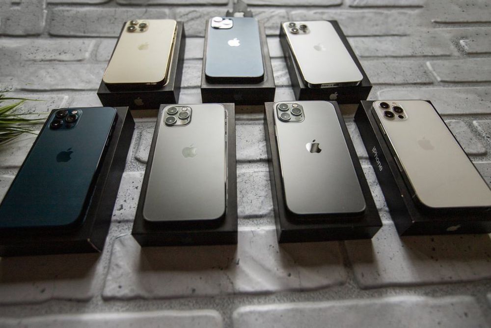 Apple IPHONE 12Pro 128/256GB Graphite/Silver/Gold/Pacific Blue Айфон