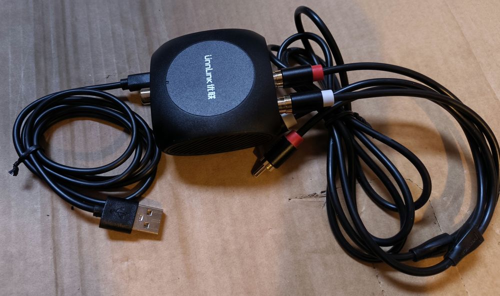 Konwerter cyfrowo-analogowy DAC Toslink - 2RCA