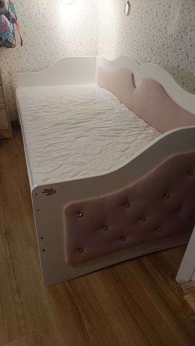 Łóżko dziecięce z kryształkami 180*80cm