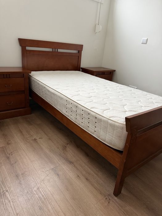 Cama + colchao + moveis - conj completo.
