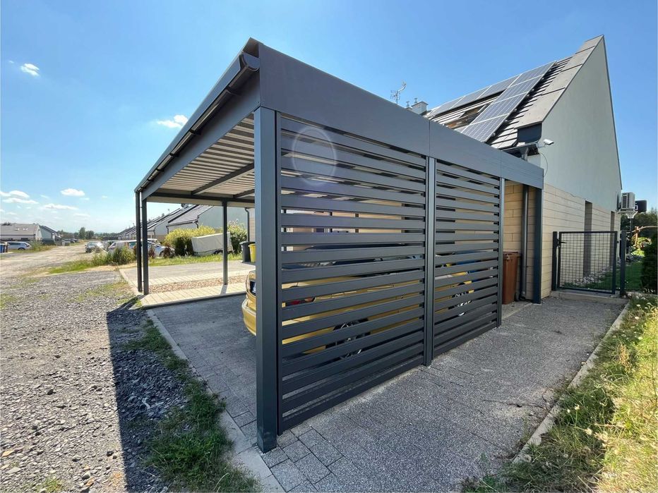 Carport 6x6 - wiata samochodowa garażowa dwustanowiskowa pod wymiar