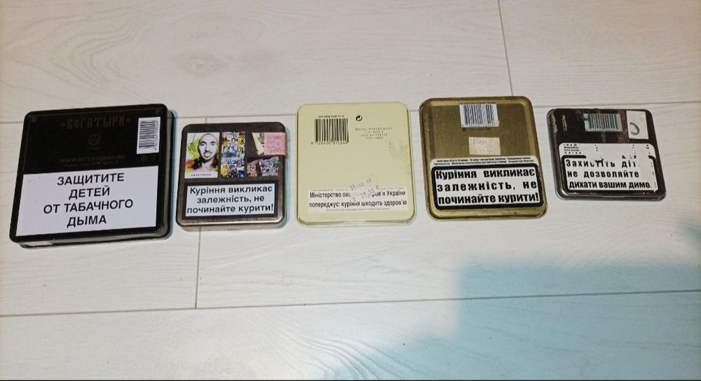 Металлические жестяные коробки