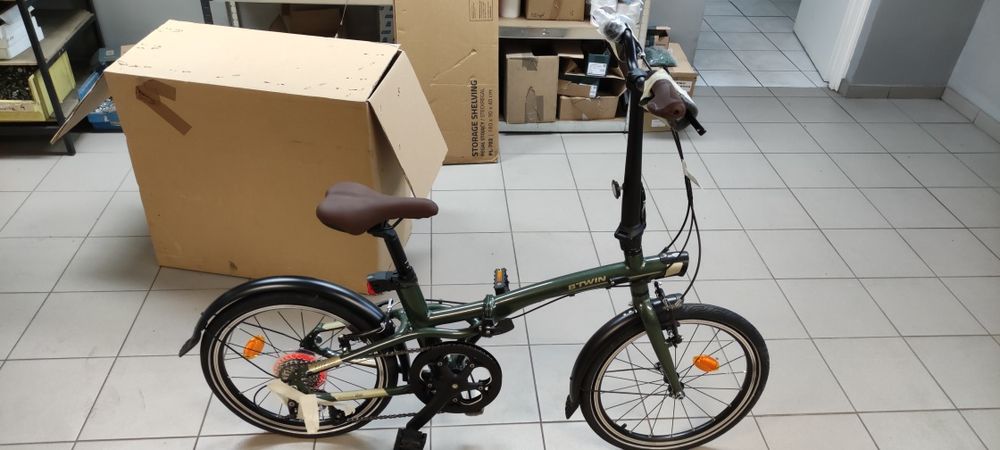 Rower składany btwin tilt 900