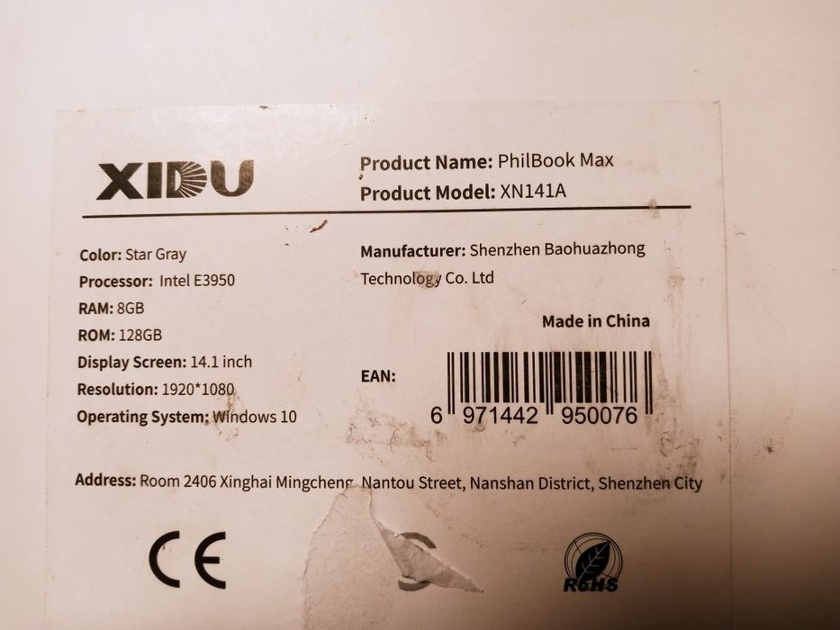 Laptop Medion Xidu XN141A dotykowy na części INTEL 6GB 128GB SSD