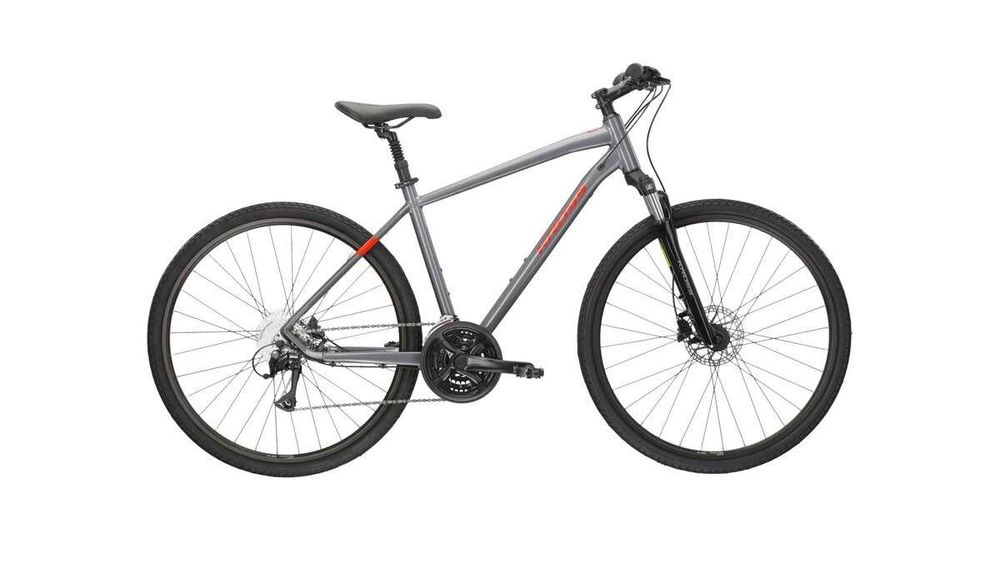Rower męski Kross Evado 4.0 2024 szary nowy -sklep Śląsk