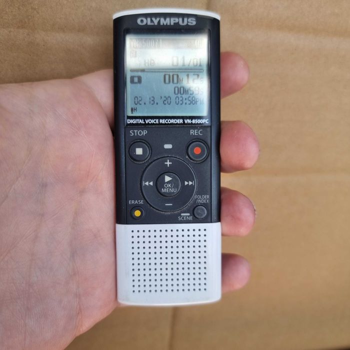 Диктофон цифровий Olympus VN-8500PC. Один з найкращих свого часу!