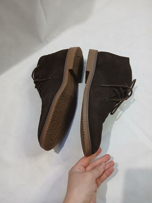 Черевики 42р натуральна замша