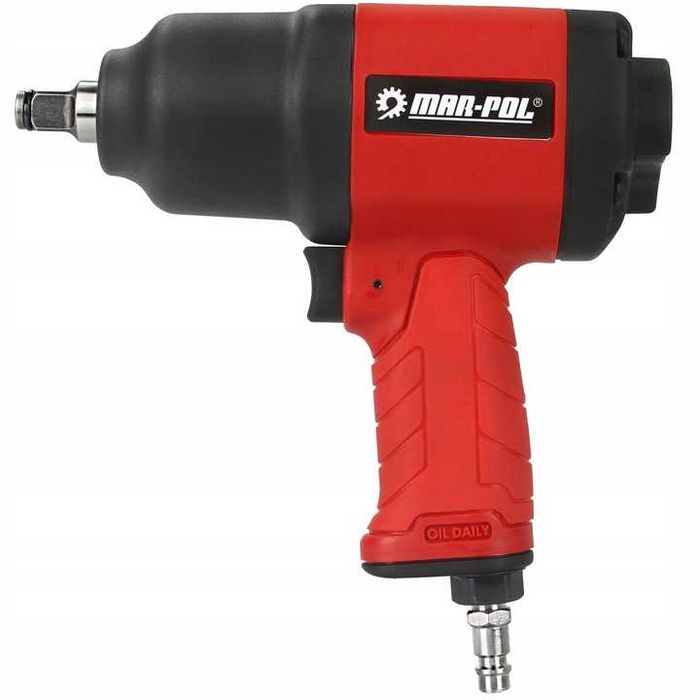 Гайковерт 1/2 пневматический, гайковерт ударний MAR-POL M80499 1500Nm