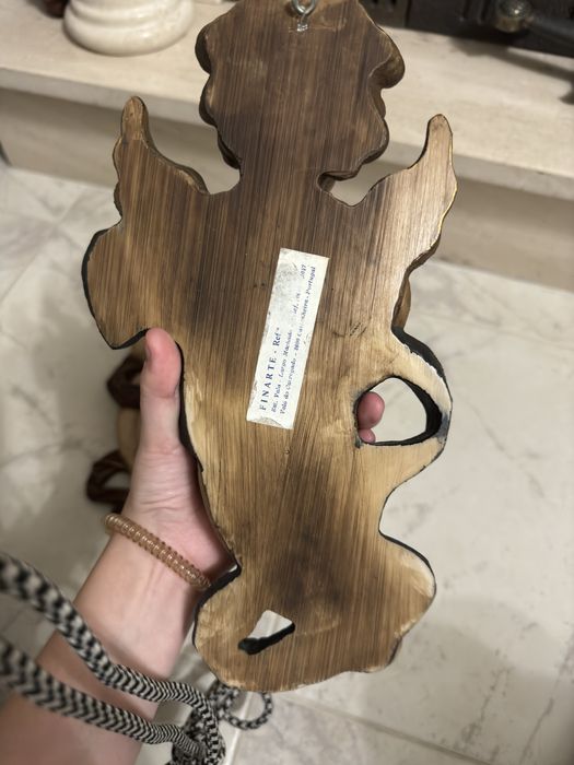 Anjos decorativos de parede