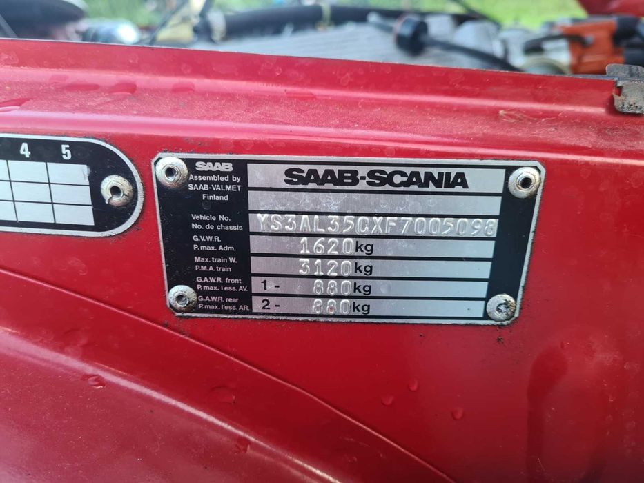 Saab 900 Flatnose 1985