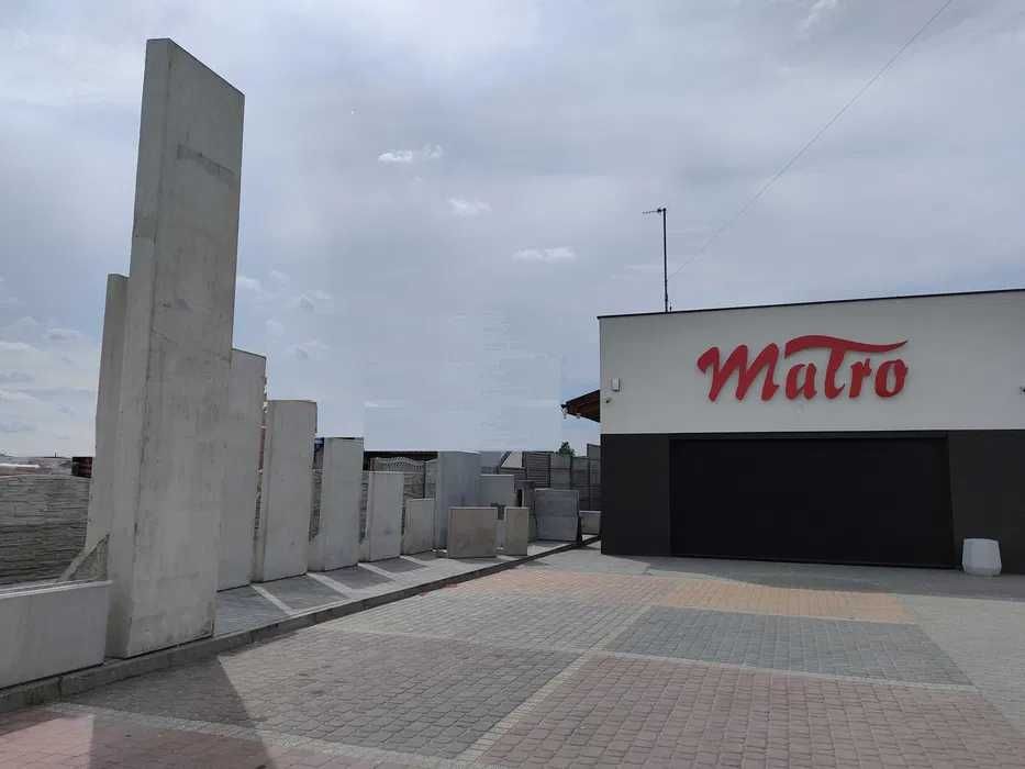 Mur oporowy typu L, mury oporowe elki 200X200 prefabrykat muru elka
