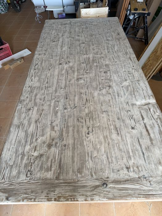 Mesa madeira maciça 2,20x1,00