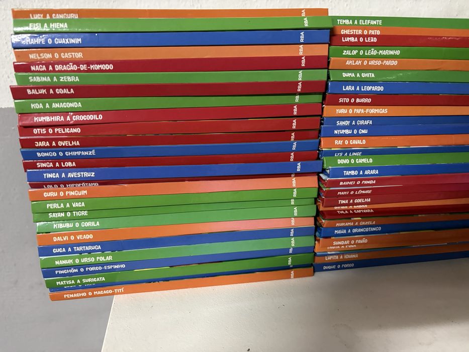 Coleçao de Livros Animais do Zoo