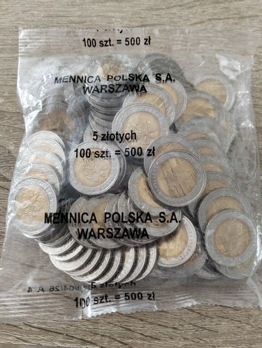5 zł Zabytki Fromborka 2019 Worek Menniczy 100 sztuk