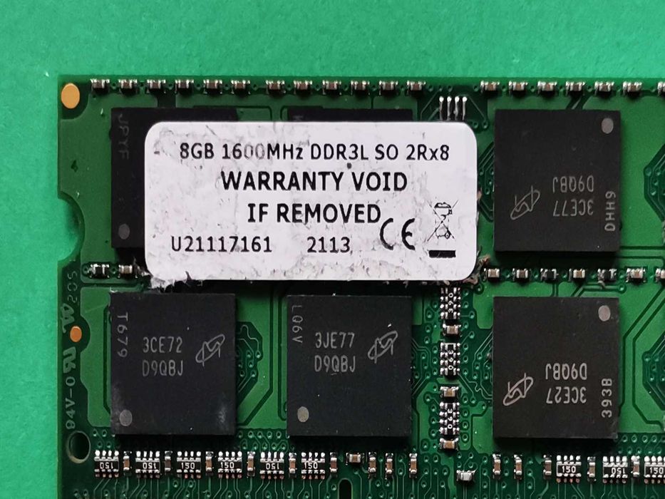 DDR3 8GB Micron 12800 L