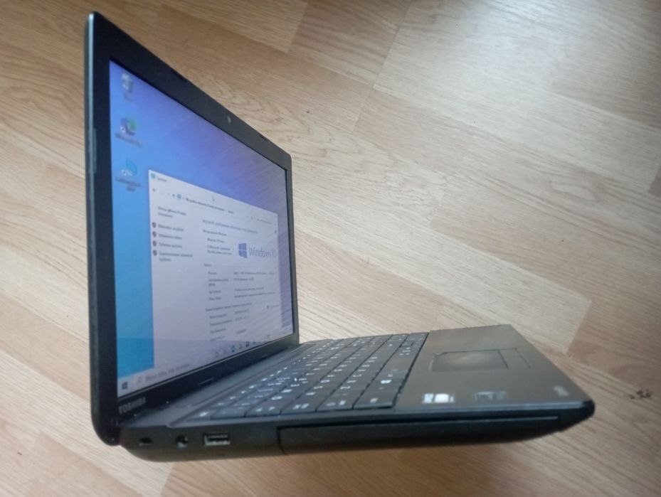 Laptop toshiba 2.0ghz/500gb / 15 cali windows 10 gotowy do pracy