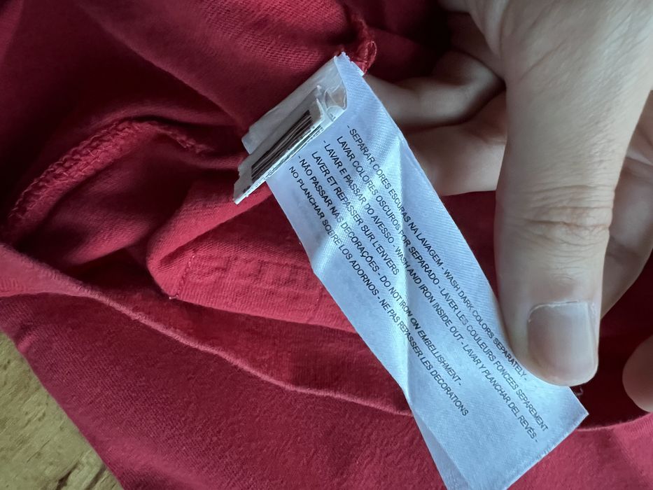 Tshirt vermelha Sacoor