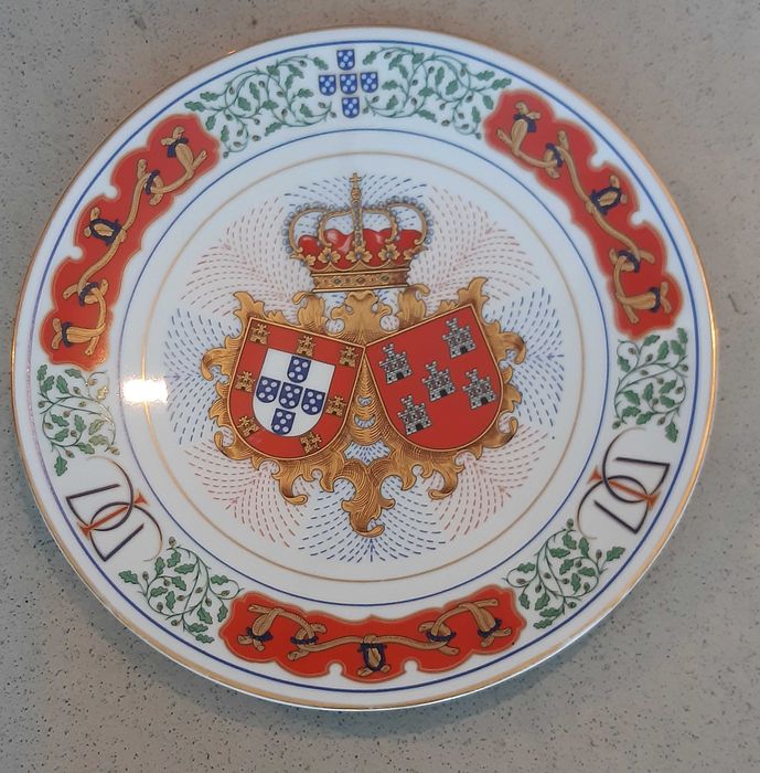 Lindo Prato comemorativo do Casamento do Duque de Bragança