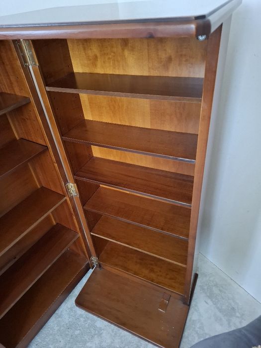 Szafka półka stylowa komoda szafka na płyty DVD pomocnik