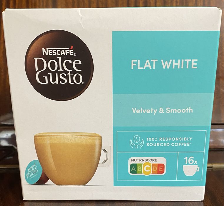 Nes cafe Dolce  Flat white, Gusto Espresso