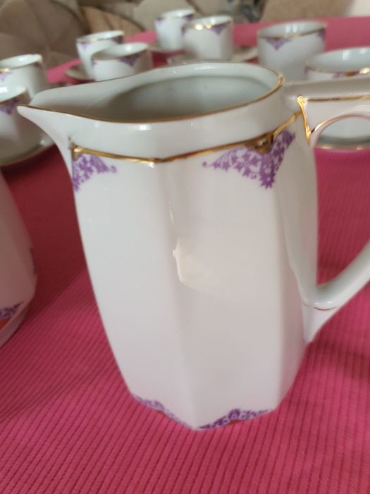 Serwis kawowy Weimar porcelanowy komplet