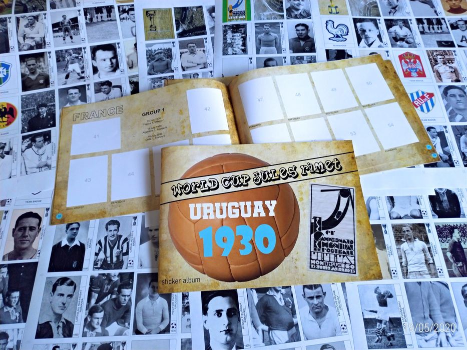 Album Cromos Uruguay 1930 World Cup 30 Mundial