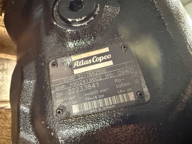 REXROTH A10VO140/A10VO71 pompa hydrauliczna komplet 3 szt