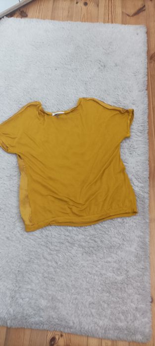 Przepiękna złota koszulka jak z Zary rozmiar 36