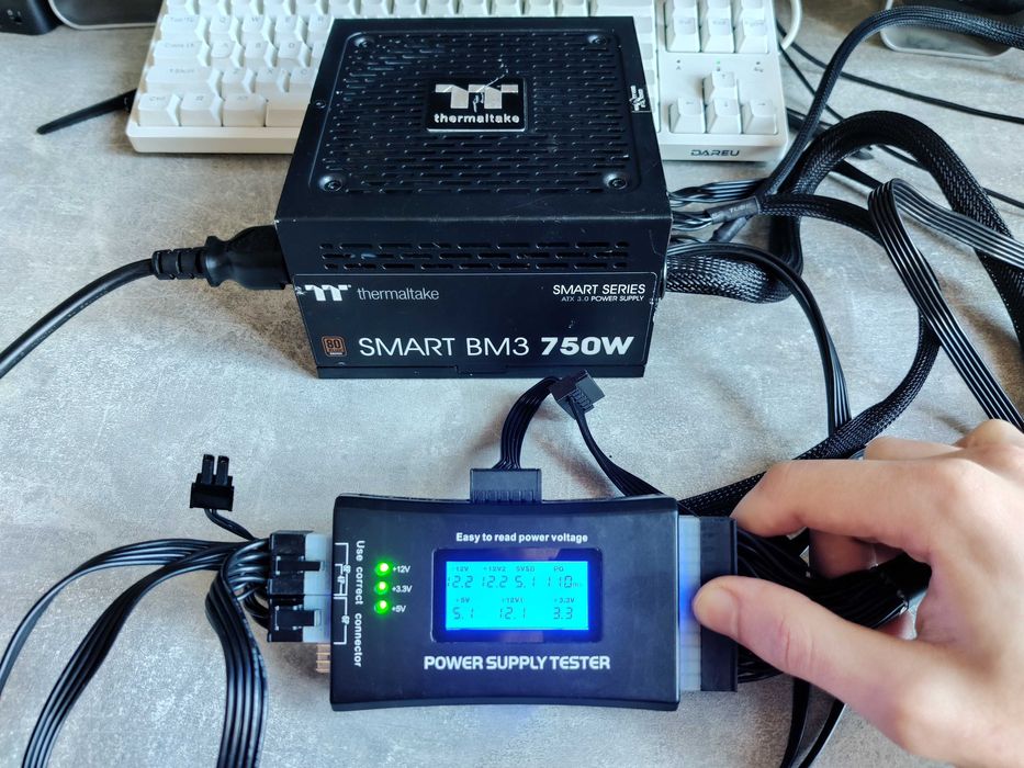 Thermaltake Smart BM3 750W | 80+ Bronze, стабільний, перевірений