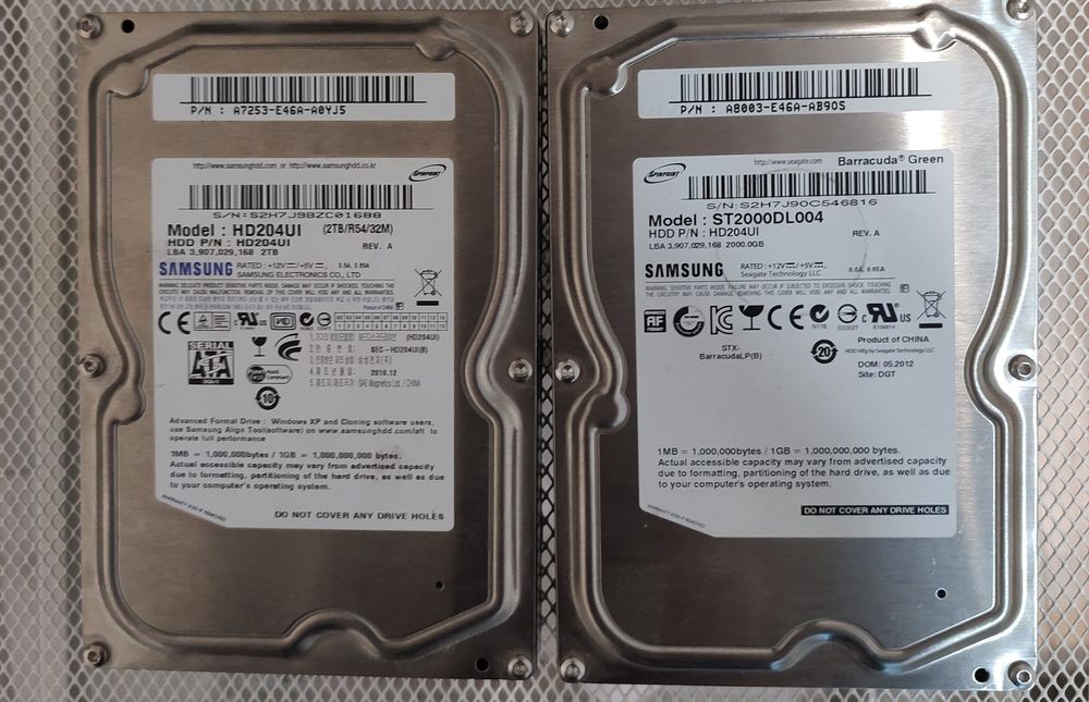 HDD 4TB Samsung два диски за ціною одного