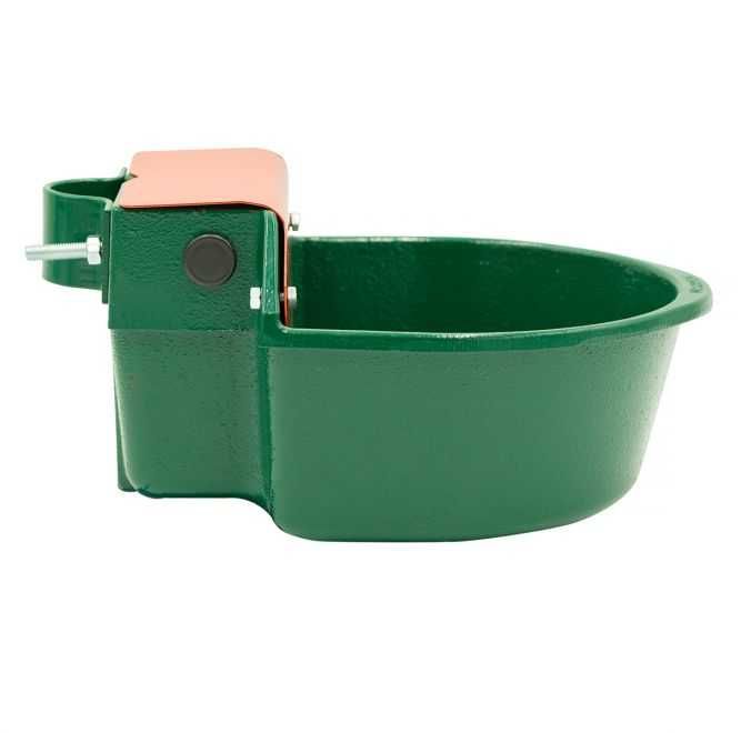 Poidło miskowe z zaworem pływakowym dla bydła psów żeliwne 4 l