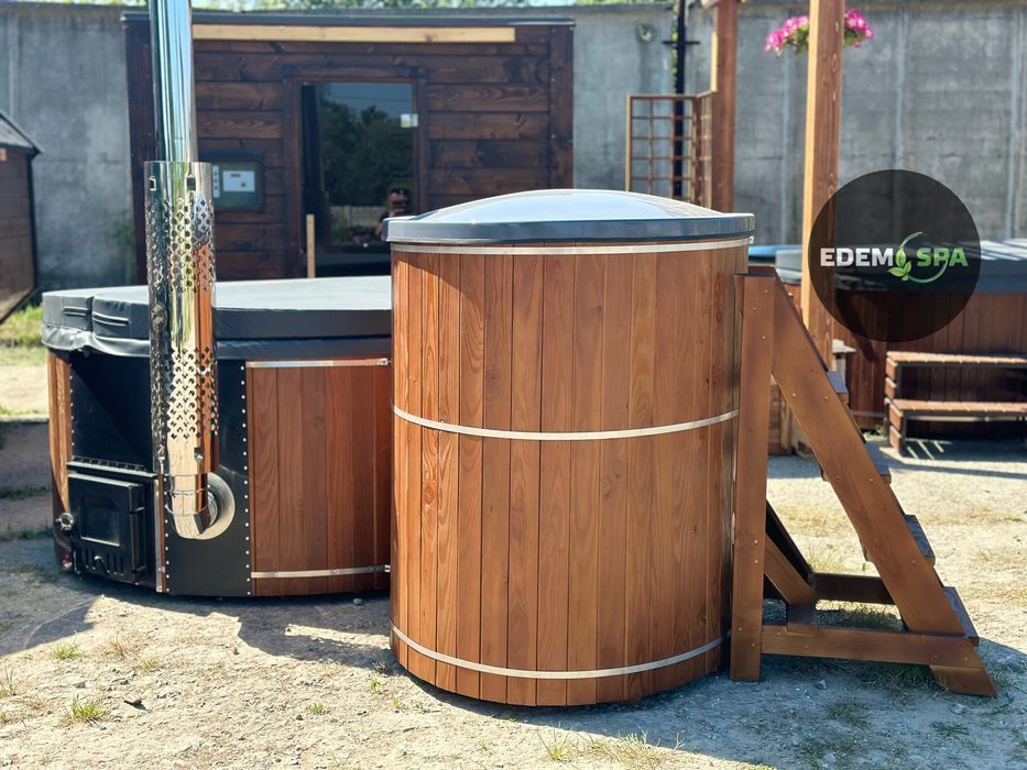 Спа купіль! Ванна джакузі! Чан з джакузі! Чан на дровах! Баня