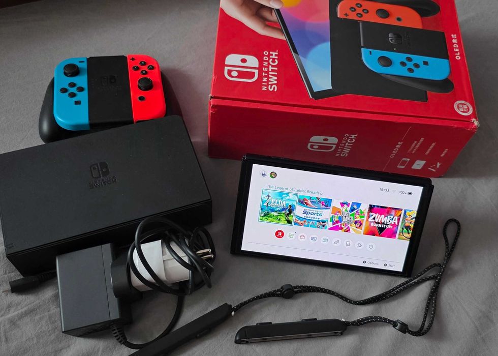 Konsola Switch OLED Nintendo Picofly Hekate Nowa Przeróbka Łódź Warszawa